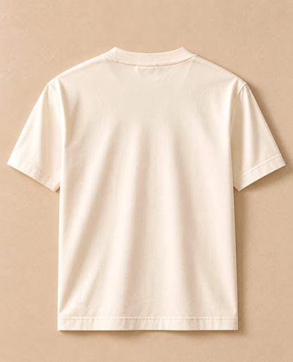 Supima Cotton T-Shirt - Pearled Ivory Color